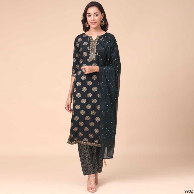 Kainat 17 New Designer Fancy Ethnic Wear Kurti With Pant And Dupatta Readymade Collection